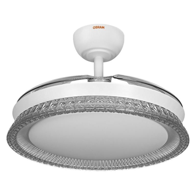 OSRAM Ceiling Fan Cierzo 1220 mm 60W CCT RGB Deckenventilator mit LED-Licht und Fernbedienung
